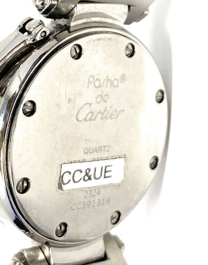 Cartier Pasha 2324 Ladies Watch 27mm Stainless Steel
