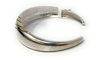 Cartier Cuff Bangle Bracelet 18k & 925 Two Toned