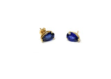 14k Sapphire Earrings 1.5g