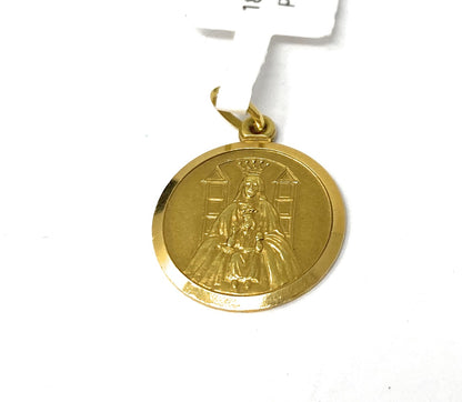 18k Virgin Mary Pendant 3.6g