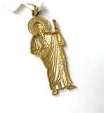 10k St. Jude Charm / Pendant 3.2g