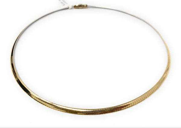 14k Omega Necklace 15.1g