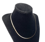 14k Omega Necklace 15.1g