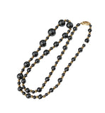 Multi Stone 14k Beaded Necklace