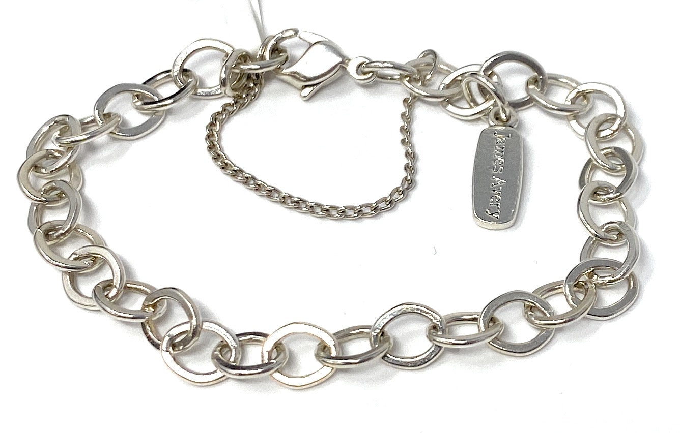 James Avery 925 Forged Link Bracelet