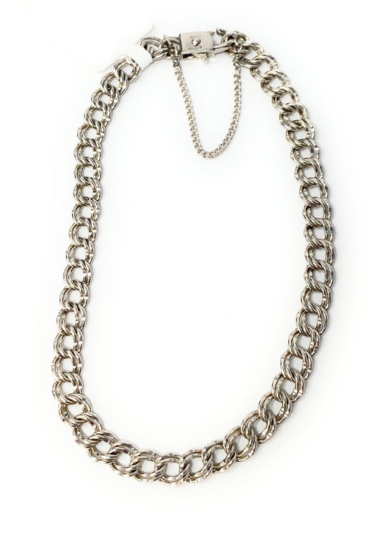 James Avery 925 Small Double Curb Bracelet