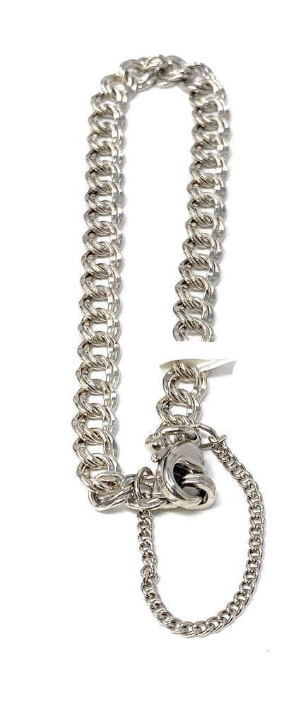 James Avery 925 Small Double Curb Bracelet