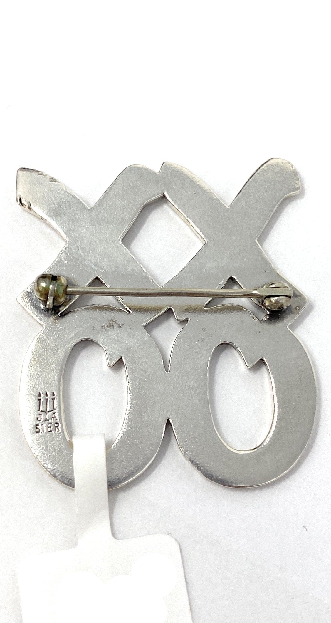 James Avery 925 XOXO Large Retired Brooch