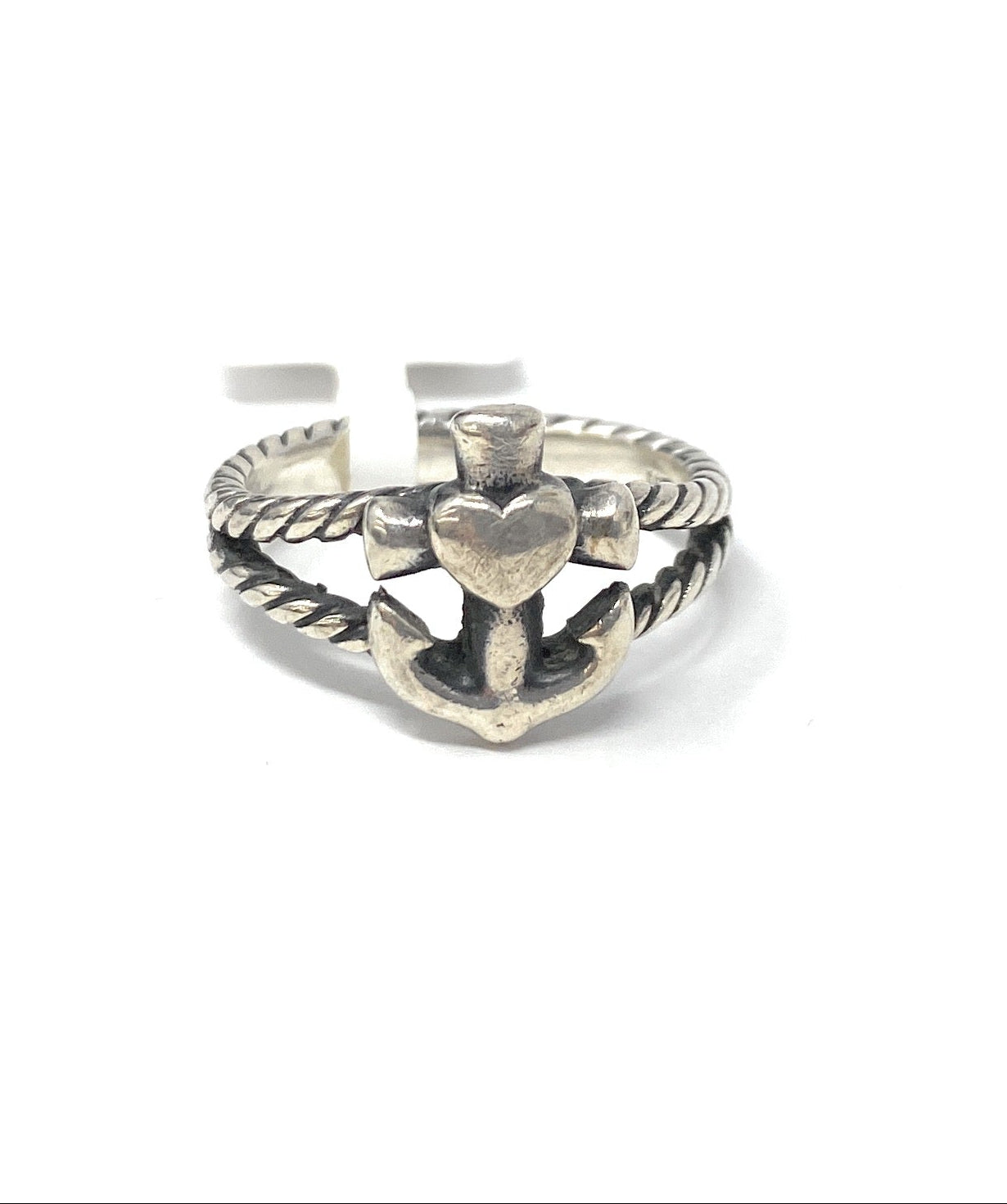 James Avery Faith, Hope & Love Twisted Ring Size 6