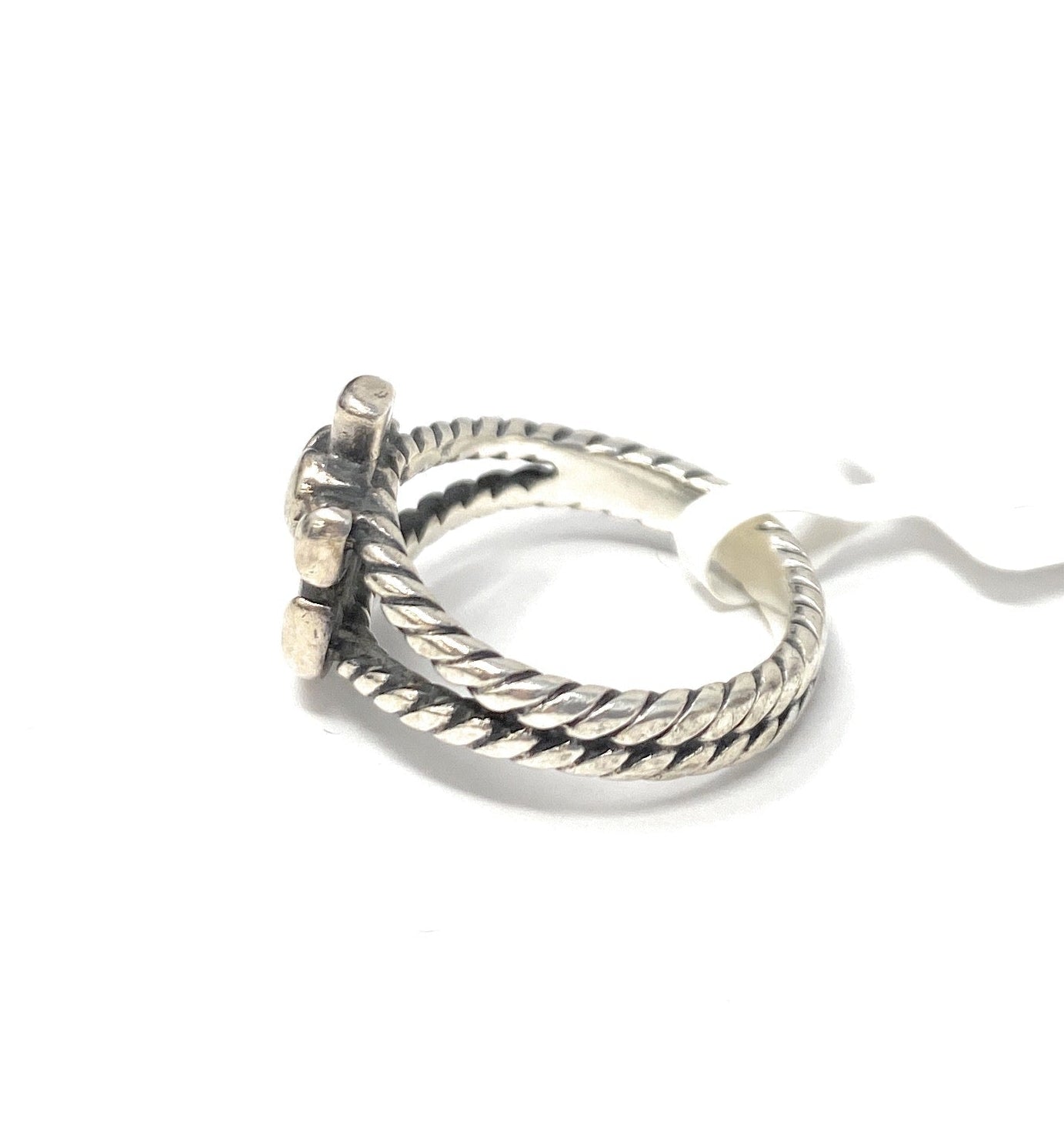 James Avery Faith, Hope & Love Twisted Ring Size 6