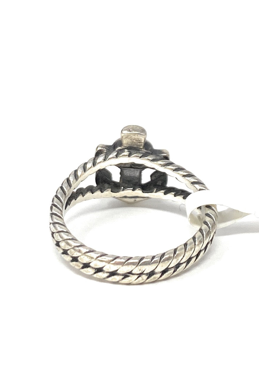 James Avery Faith, Hope & Love Twisted Ring Size 6
