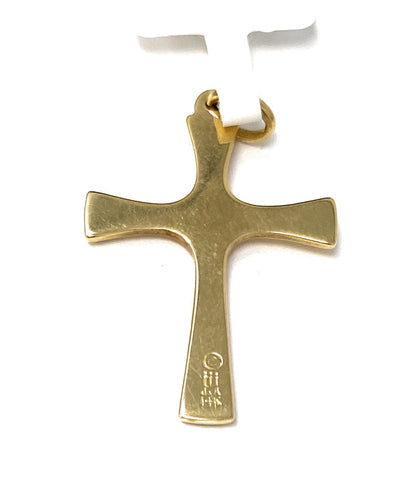 James Avery 14k Yellow Gold Serenity Cross Pendant 1.2in