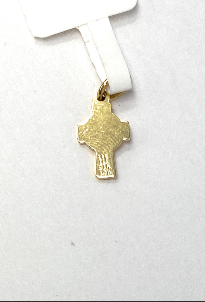 James Avery 14k Yellow Gold Celtic Cross Pendant