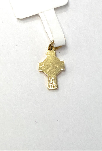 James Avery 14k Yellow Gold Celtic Cross Pendant