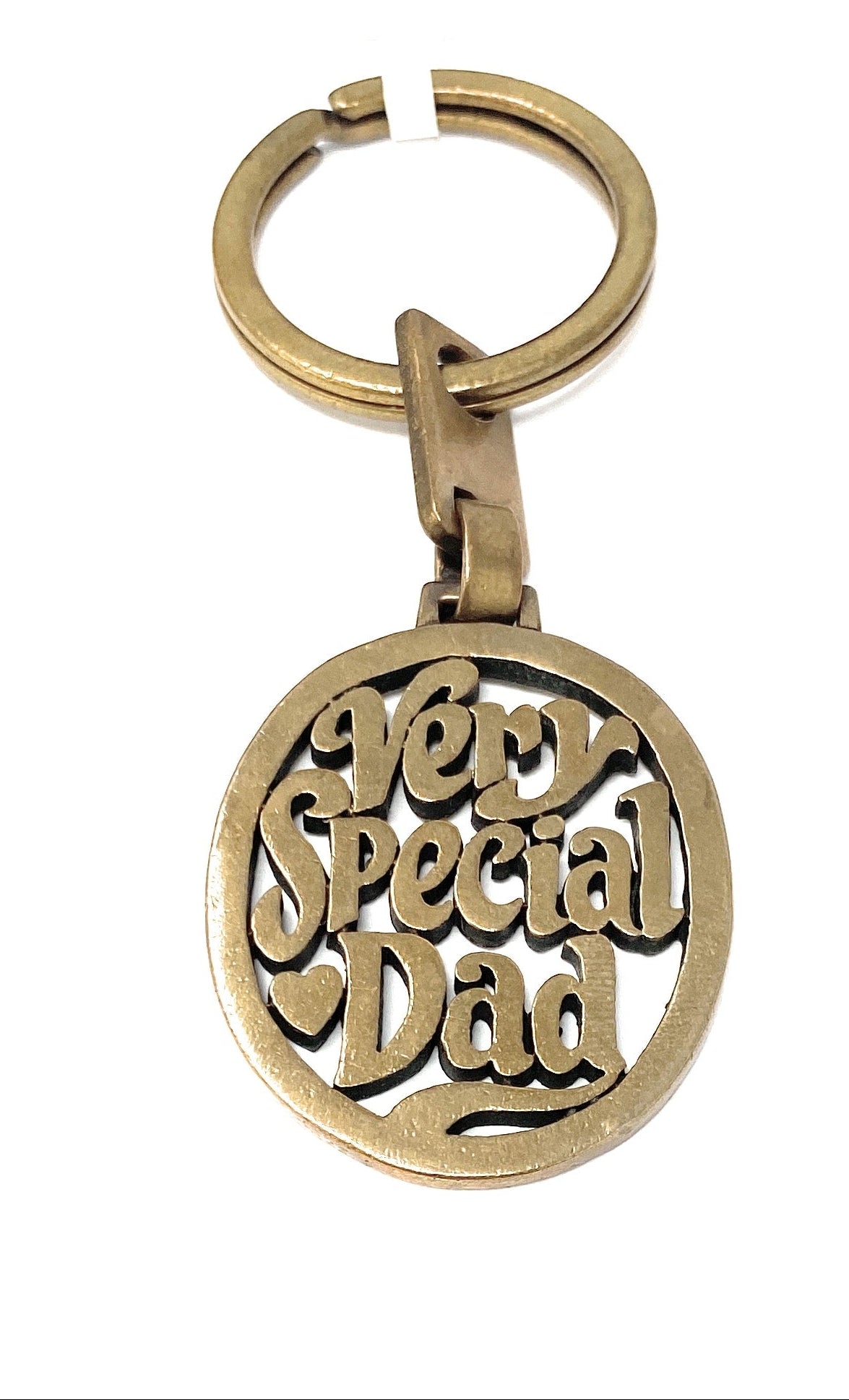 James Avery Bronze Keychain "Very Special Dad"
