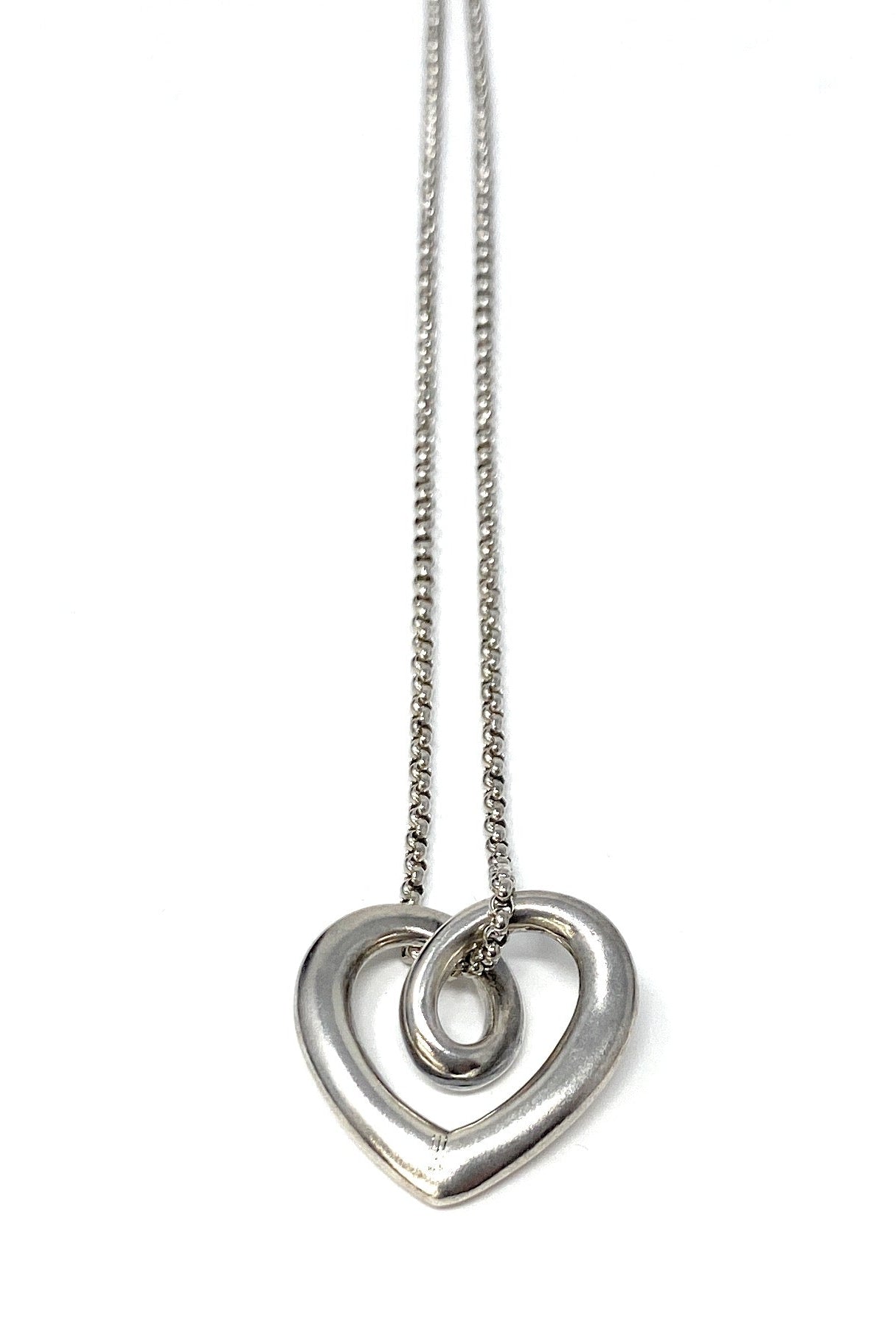 James Avery Floating Heart & Necklace