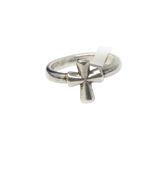 James Avery 925 St. Teresa Cross Ring Size 5