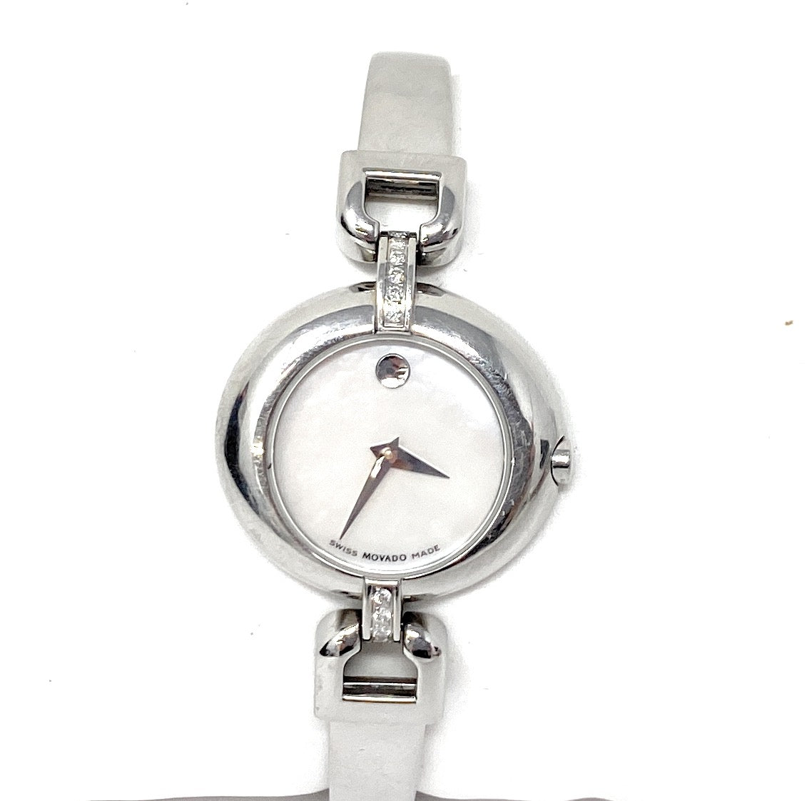 Movado Silver Tone Ladies Wristwatch