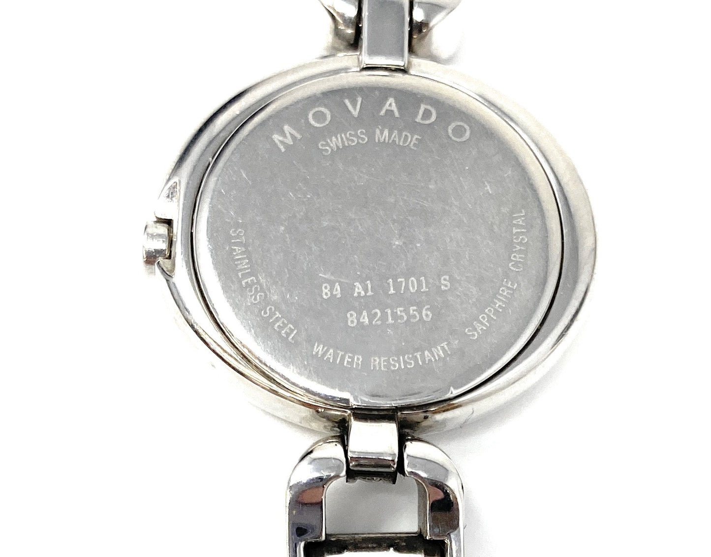 Movado Silver Tone Ladies Wristwatch