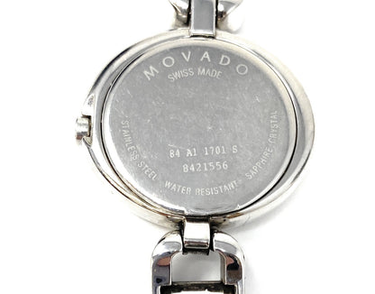 Movado Silver Tone Ladies Wristwatch