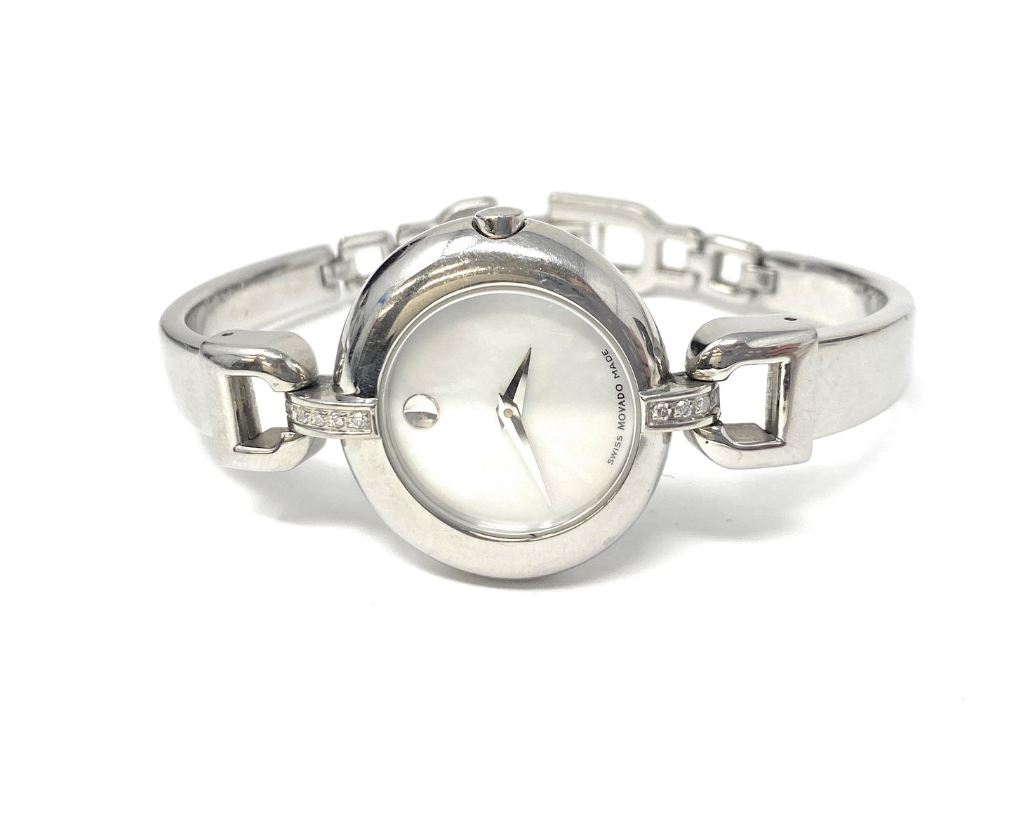 Movado Silver Tone Ladies Wristwatch