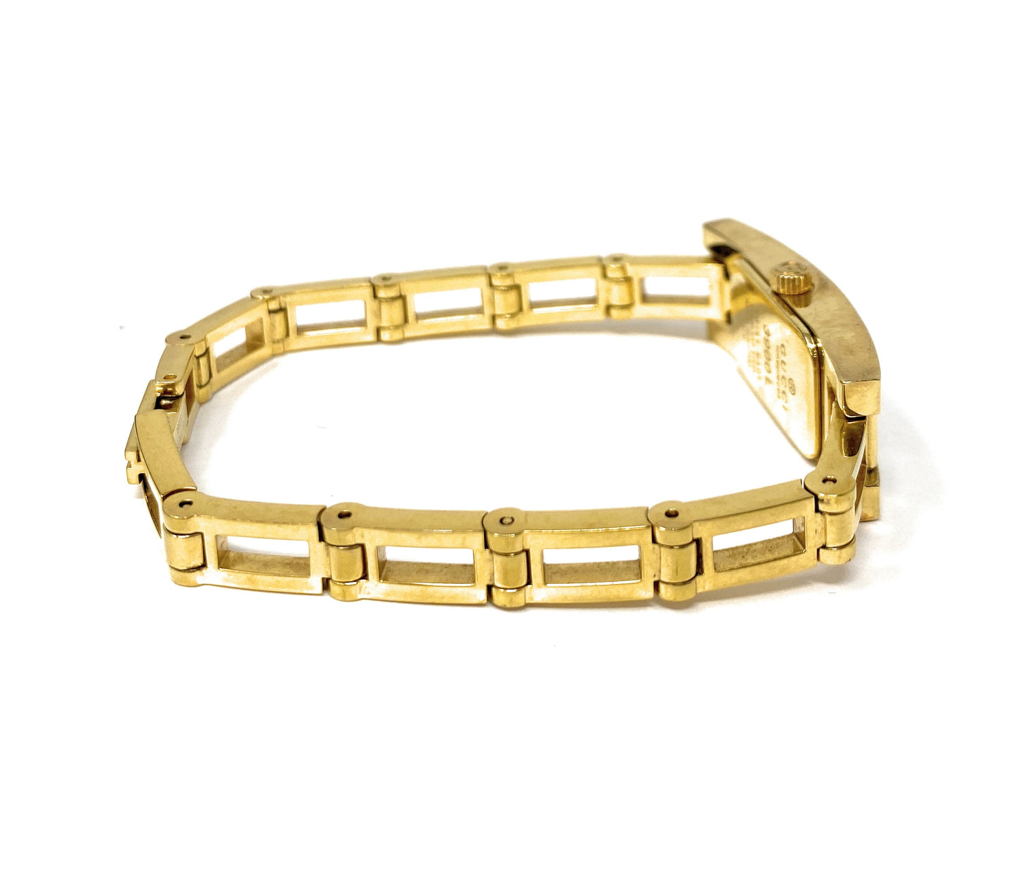 Gucci 3900L Gold Tone Ladies Wristwatch