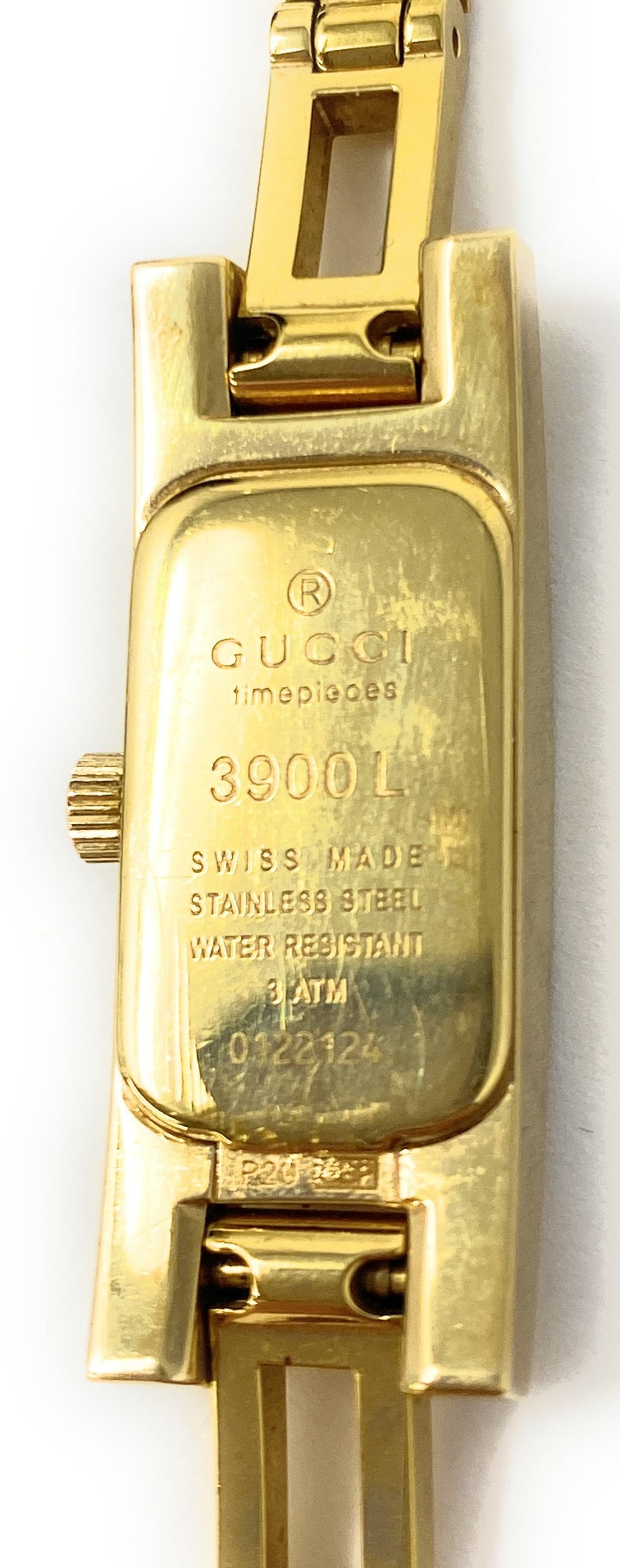 Gucci 3900L Gold Tone Ladies Wristwatch