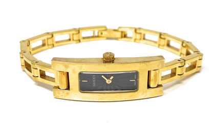 Gucci 3900L Gold Tone Ladies Wristwatch