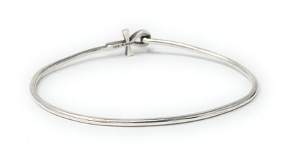 James Avery 925 Retired Ankh Hook-On Bracelet Size 7