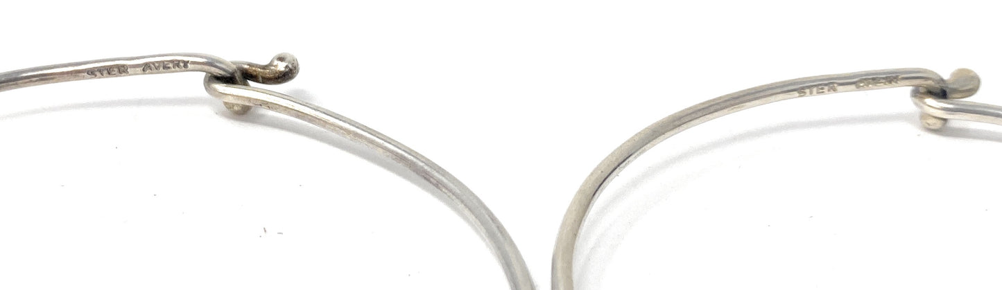 Lot of 2 James Avery 925 Hook-On Hammred Bracelets