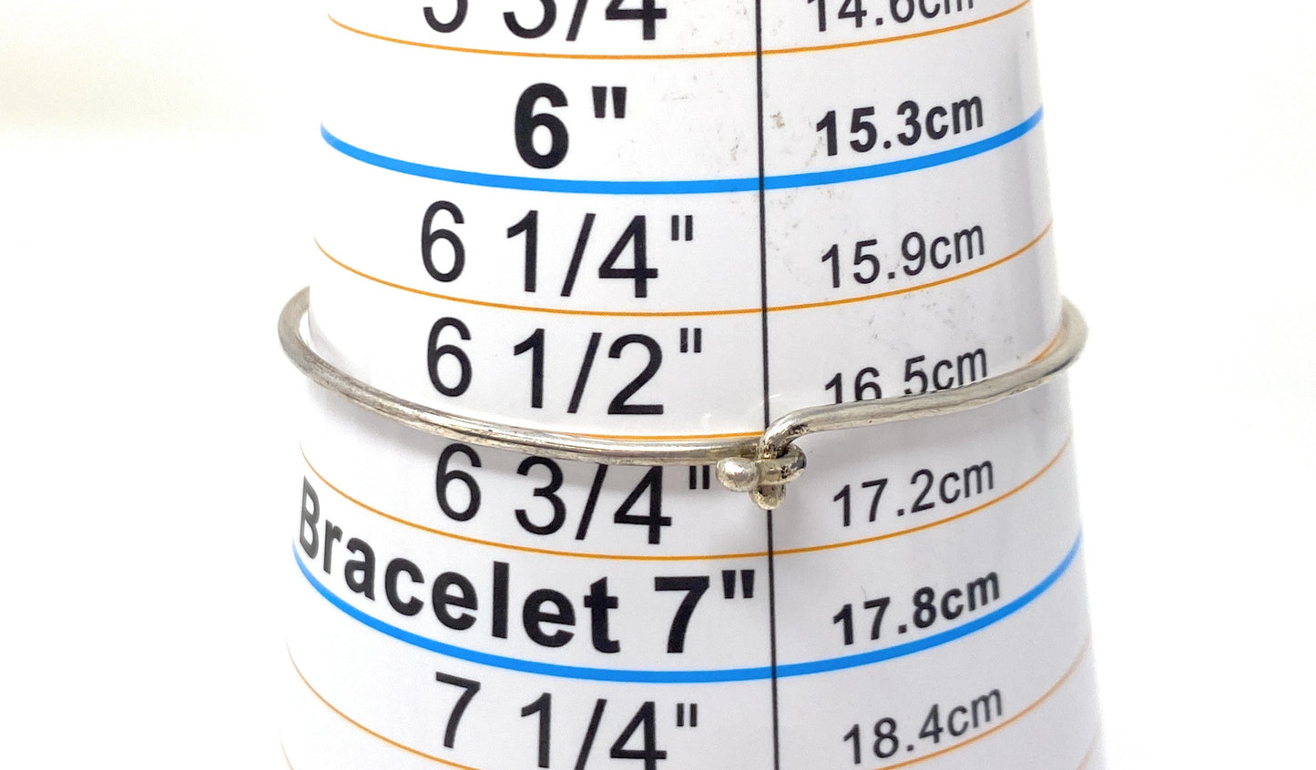 Lot of 2 James Avery 925 Hook-On Hammred Bracelets
