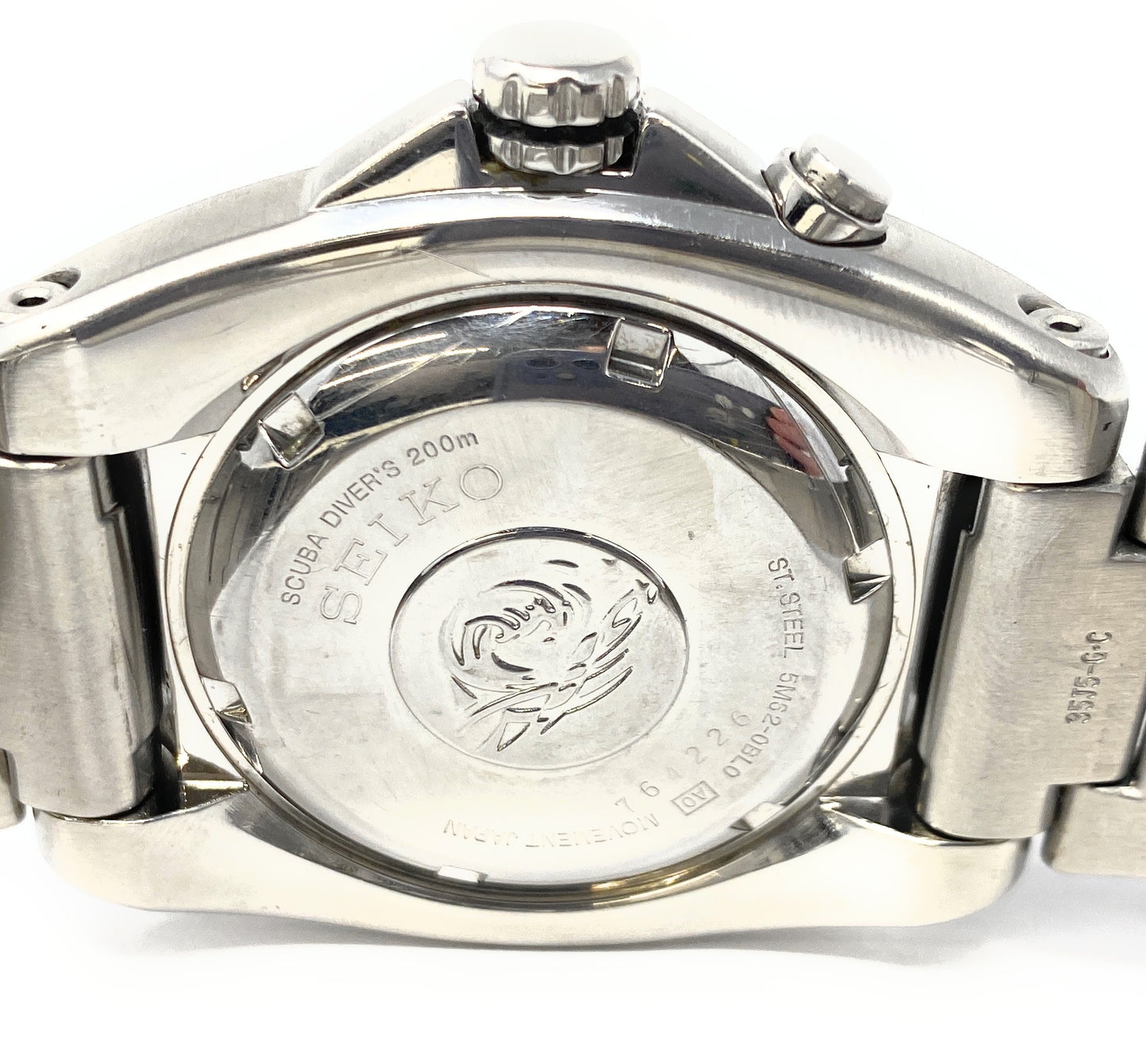 Seiko 5M62-0BL0 Kinetic Divers 200m