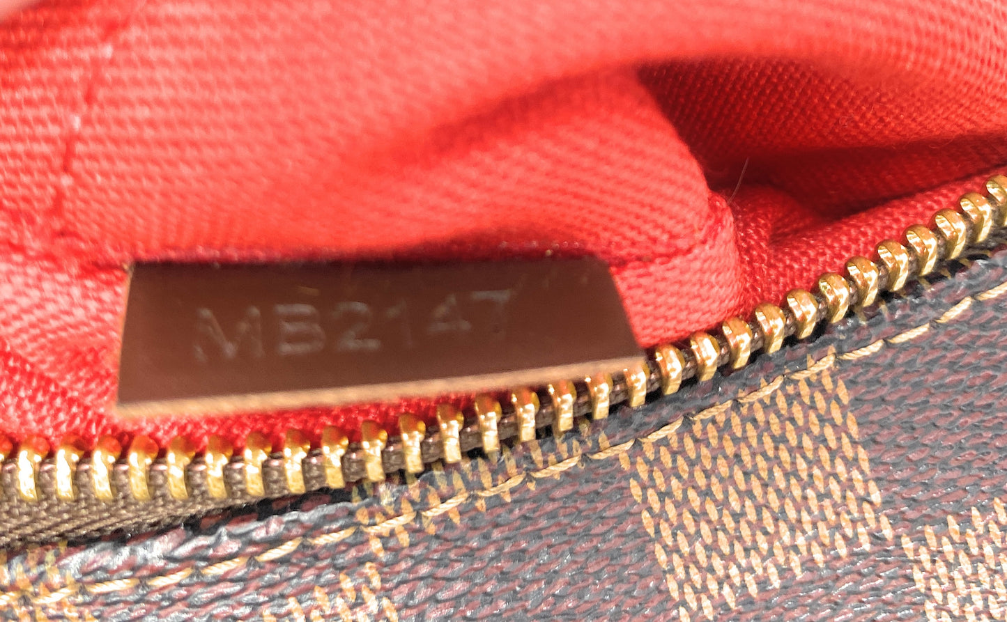 Louis Vuitton Bloomsbury PM Crossbody Damier Ebene Bag