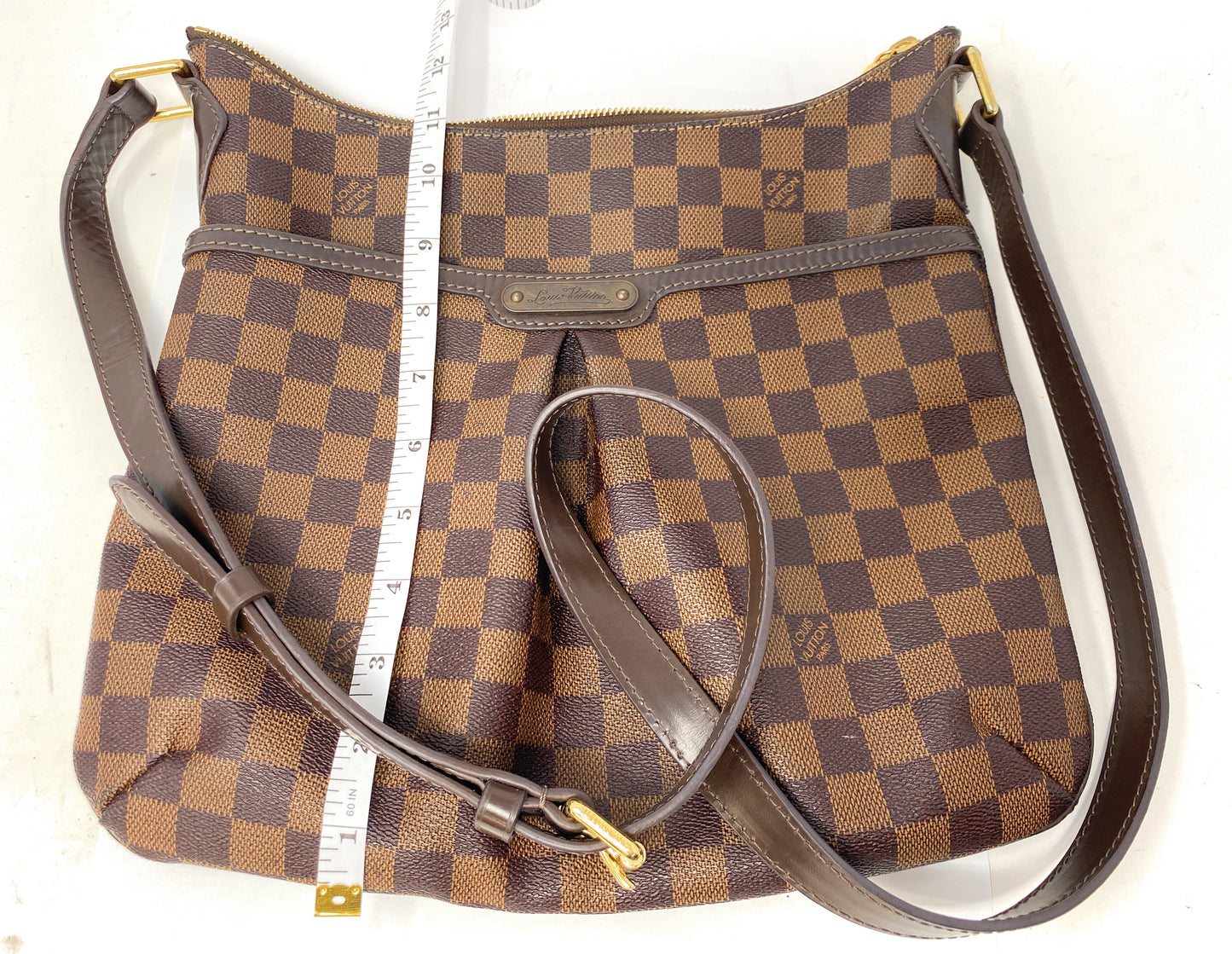 Louis Vuitton Bloomsbury PM Crossbody Damier Ebene Bag