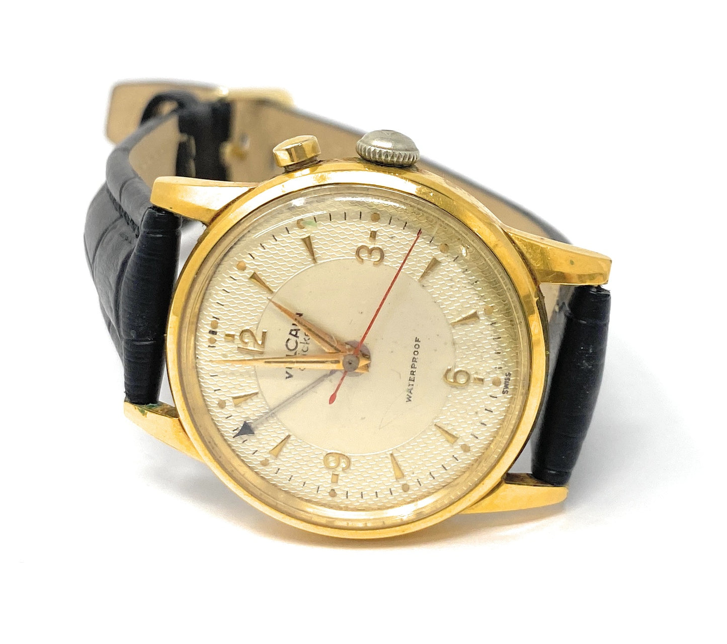 Vulcain 305012 Cricket Men's 34mm Wristwatch - Running not tested Wrist Size 8