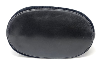 Ralph Lauren Black Suede Bucket Bag