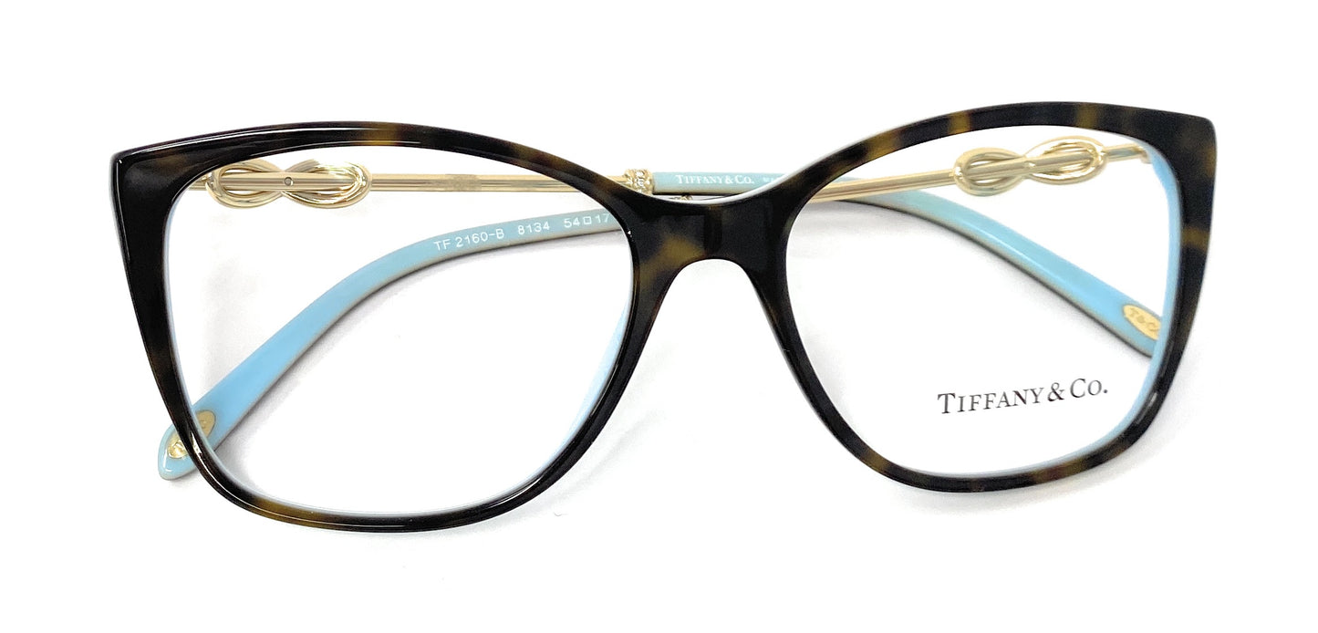 Tiffany & Co. Cat-Eye Eyeglasses, Frames Only, TF 2160-B 8134, 54-17-140