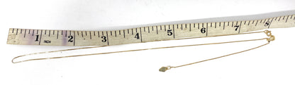 14k Yellow Gold Adjustable Chain 1.2g