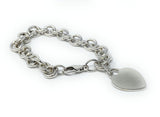 Tiffany & Co. Heart Tag Bracelet Oval Link Bracelet