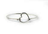 James Avery 925 Heart Hook Bracelet