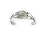 Native American Inspired Sterling Silver Turquoise Cuff Bracelet
