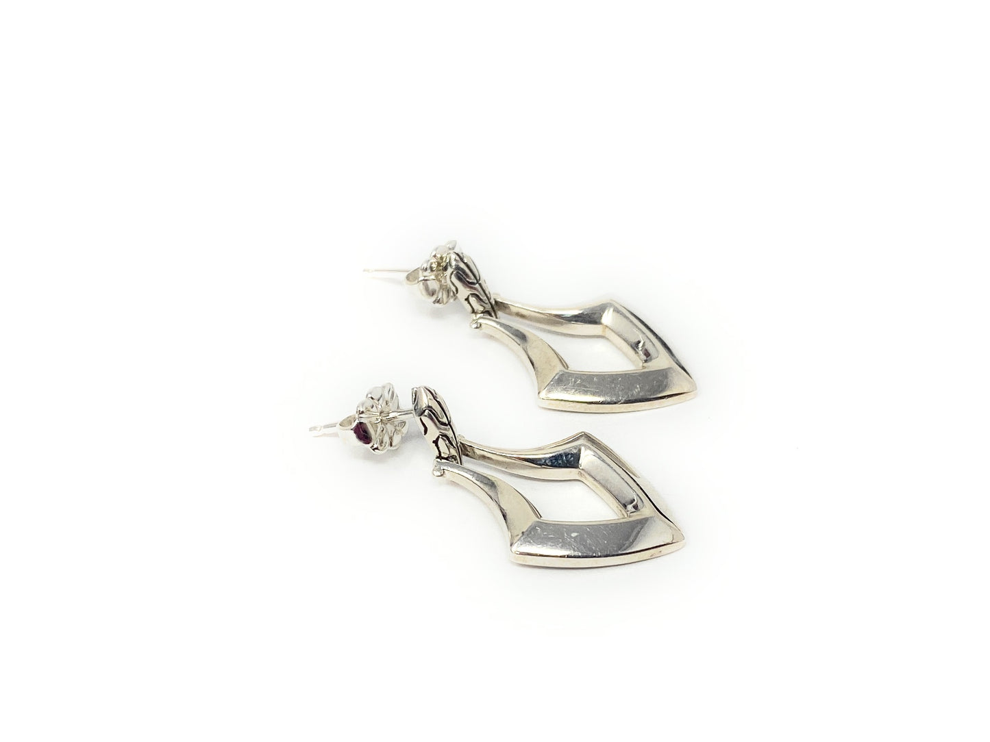 John Hardy Mamuli Drop Earrings 925