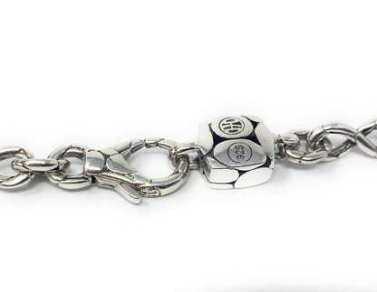 John Hardy Kali Pebble Station Necklace 925