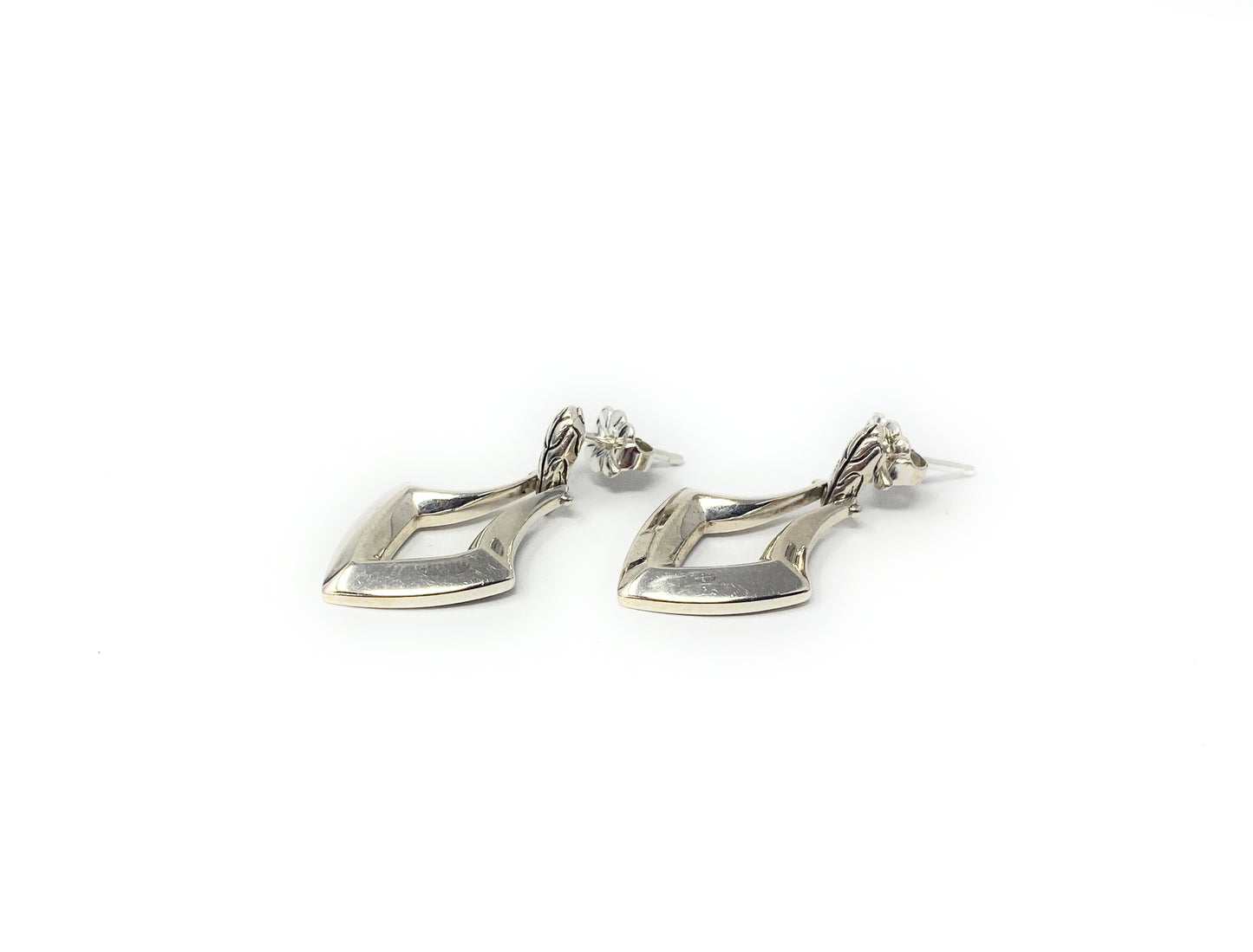 John Hardy Mamuli Drop Earrings 925