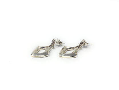 John Hardy Mamuli Drop Earrings 925