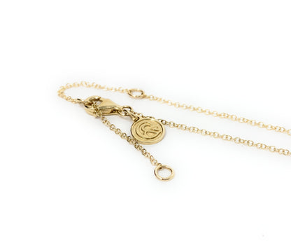 14k Necklace with Pendant Drop 4g