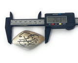 Taxco Los Castillo Sterling Silver Brooch Pin  Abstract Design 25.2g