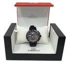 Tissot T-Race T111.417.37.441.03 Gray Dial Silicone Strap Men's Watch Case 44mm