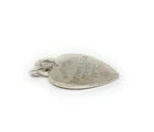 "Please Return To Tiffany & Co." 925 Silver Medium Heart Tag Pendant Charm 8g