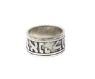 James Avery Sterling Silver Song of Solomon Hebrew Inscription Size 5.5